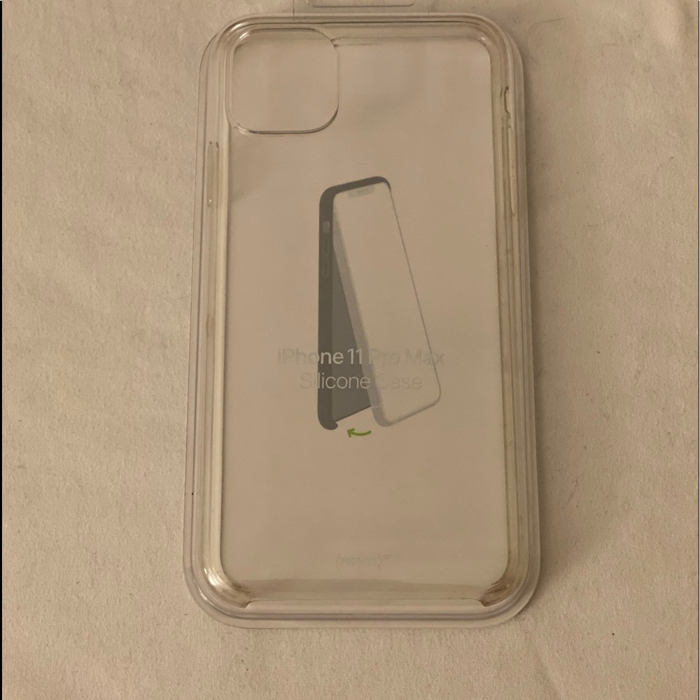 iPhone 11 Pro Max Apple Clear Case  (used)